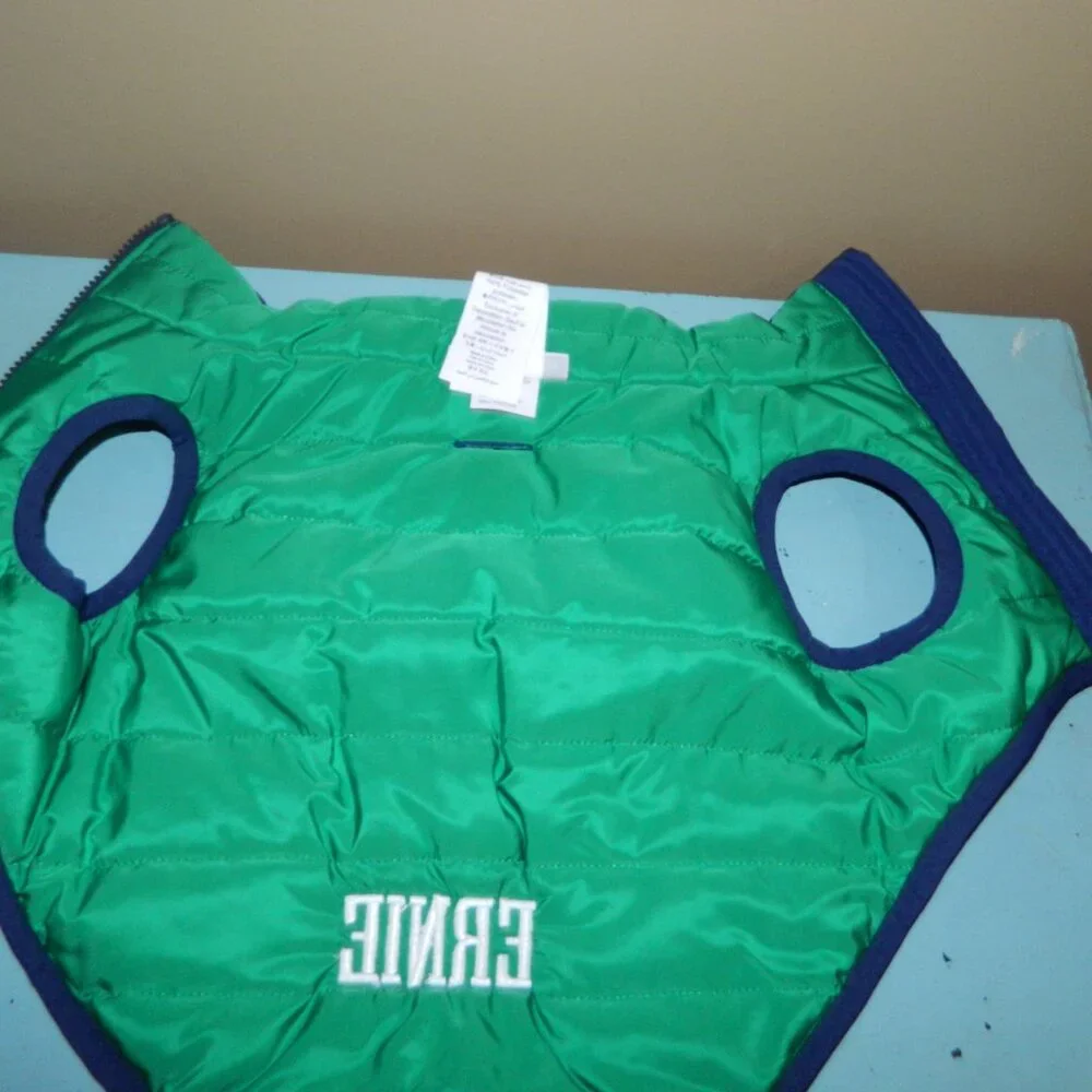 Mark & Graham Quilted Puffer Dog Jacket Size S 